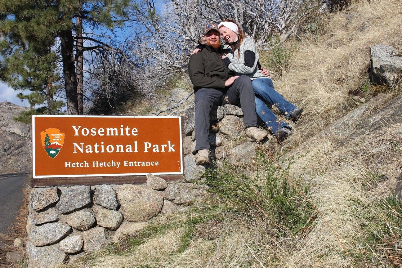 Continuing the tourist trend at Yosemite