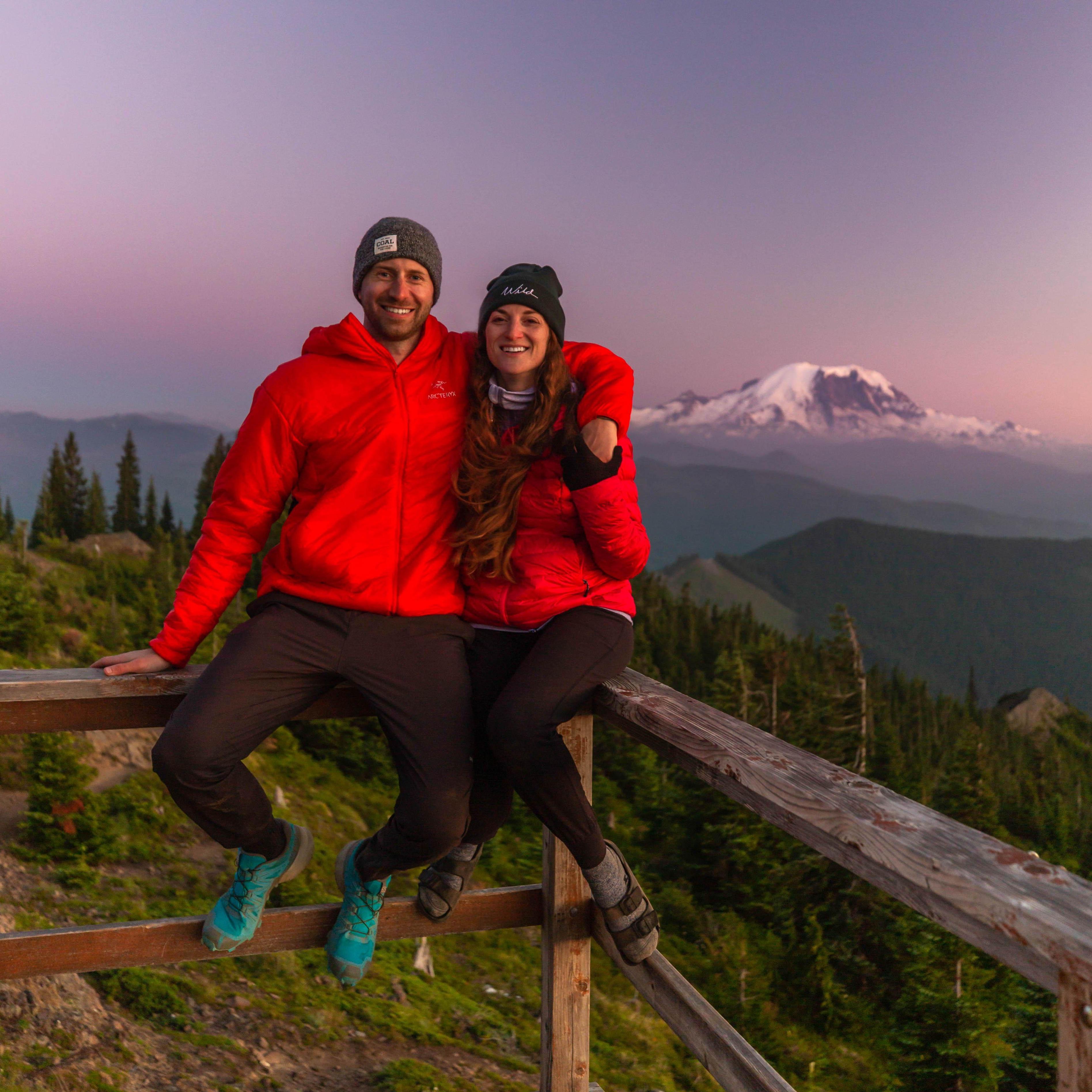 Mt. Rainier fire lookout backpacking trip