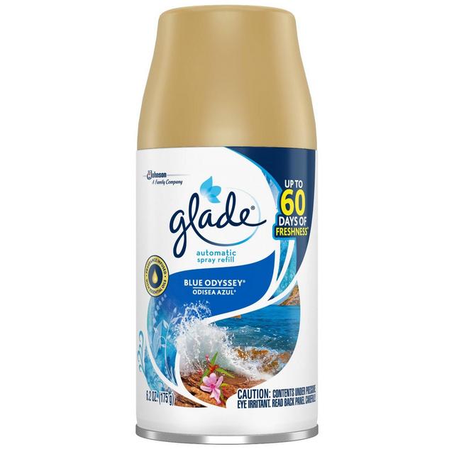 Glade Blue Odyssey Automatic Spray Refill - 6.2oz