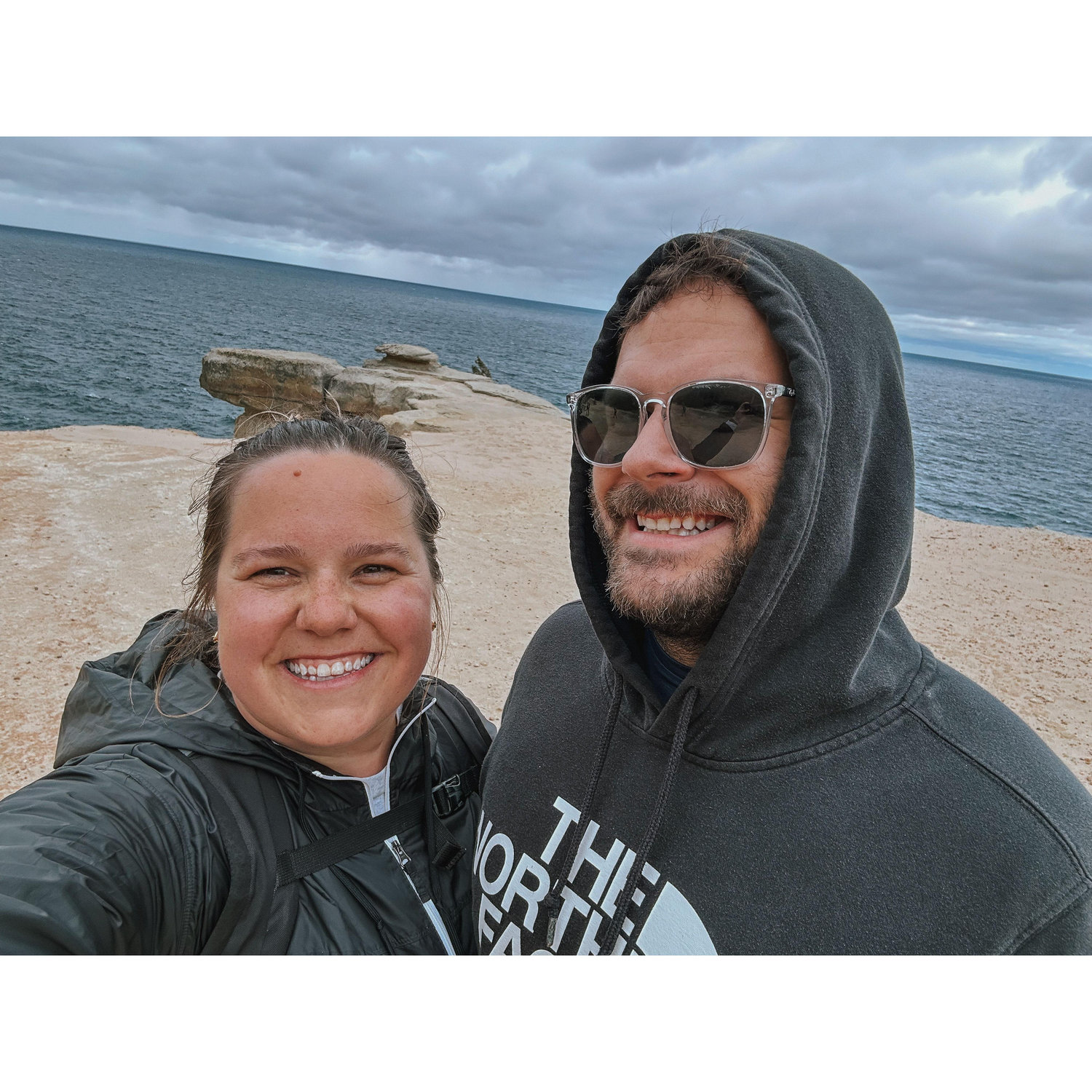 Pictured Rocks Hike in the UP