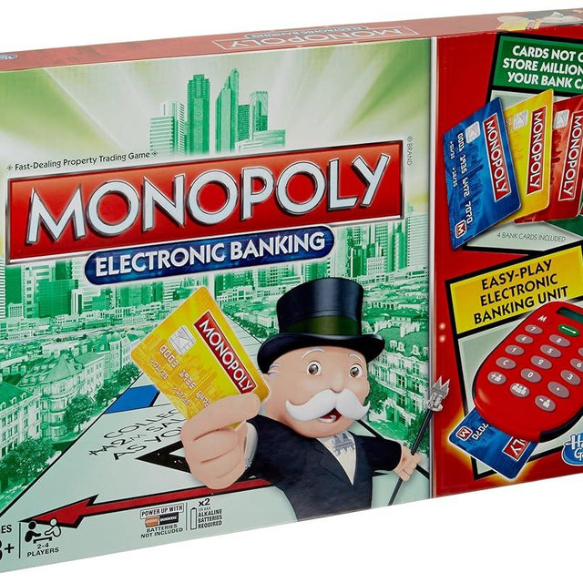 Hasbro Gaming Monopoly E Electronic Banking