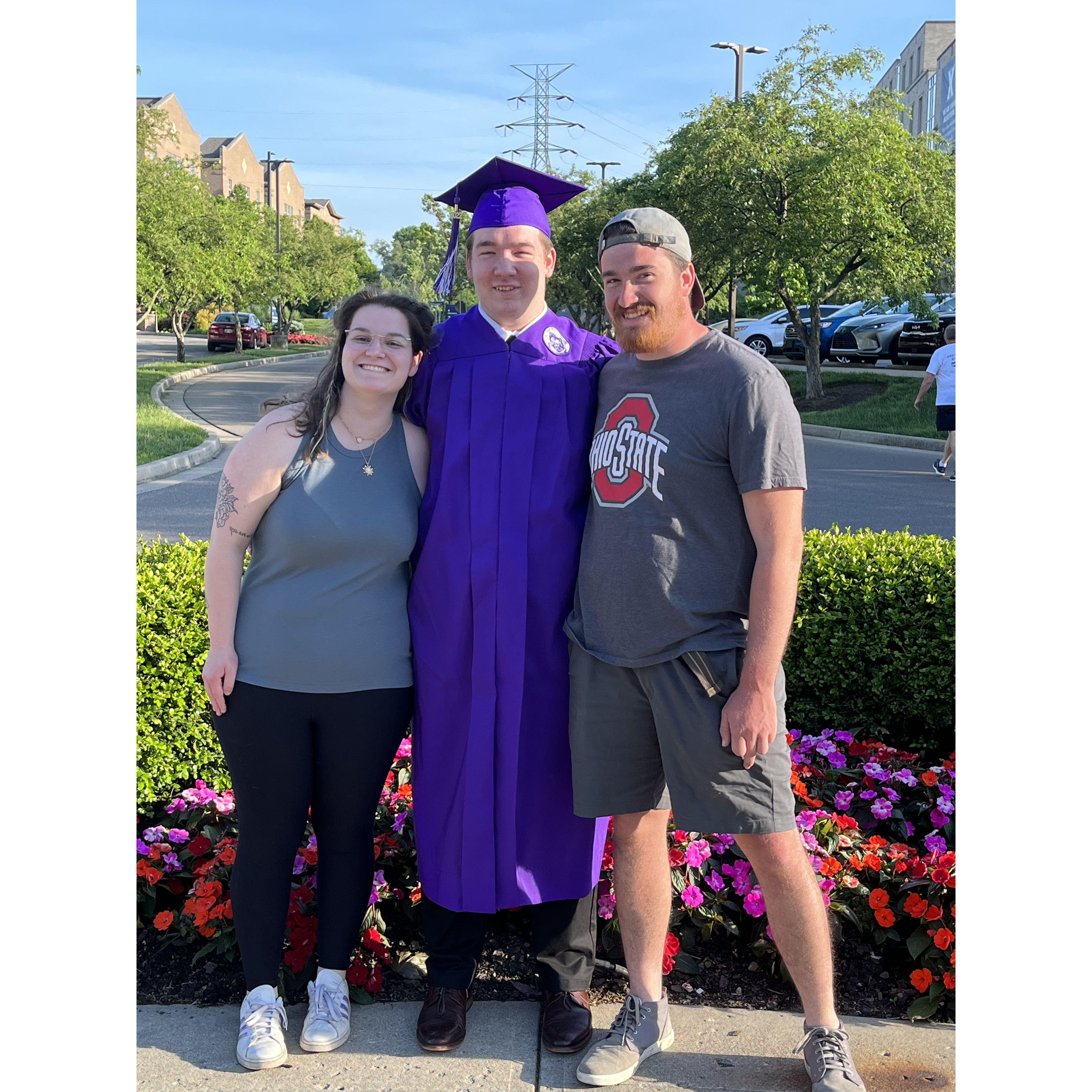 Jack's high school graduation