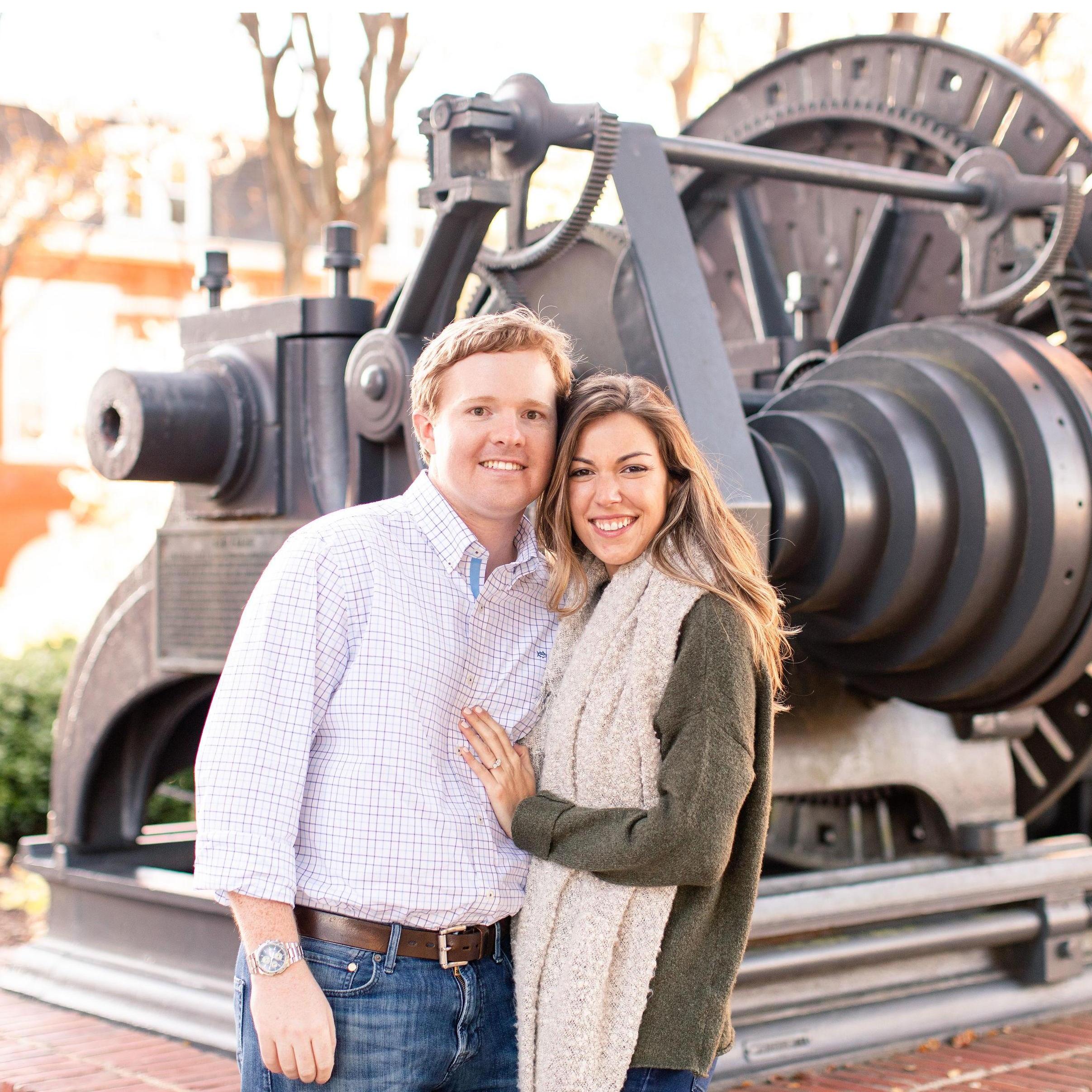 Engagement photos at Auburn University!