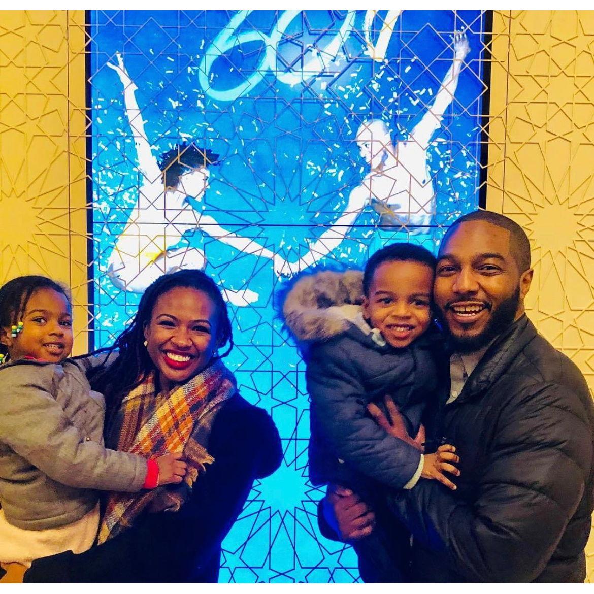 December 30, 2018: The twins' first Ailey show.