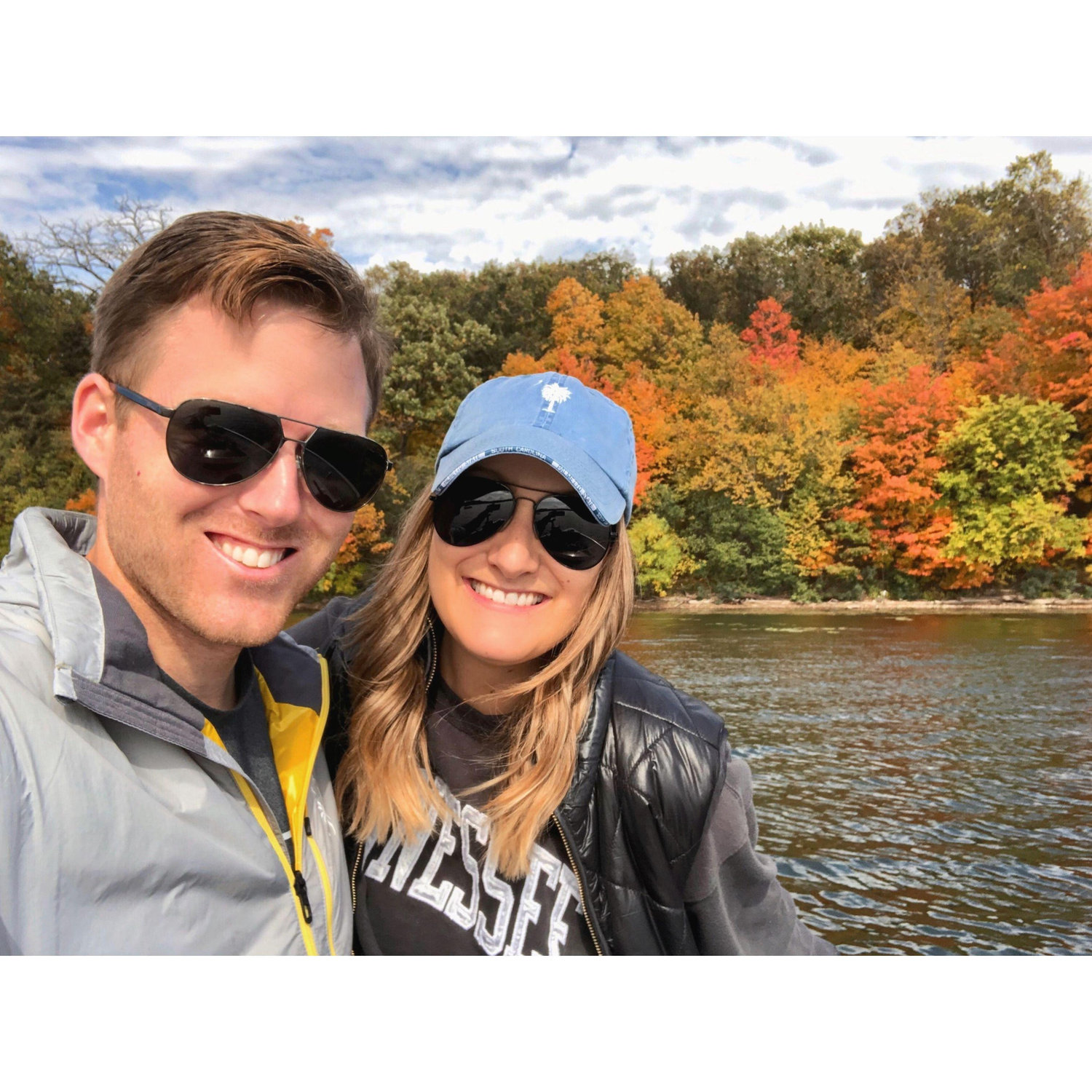 Fall boating on Lake Minnetonka