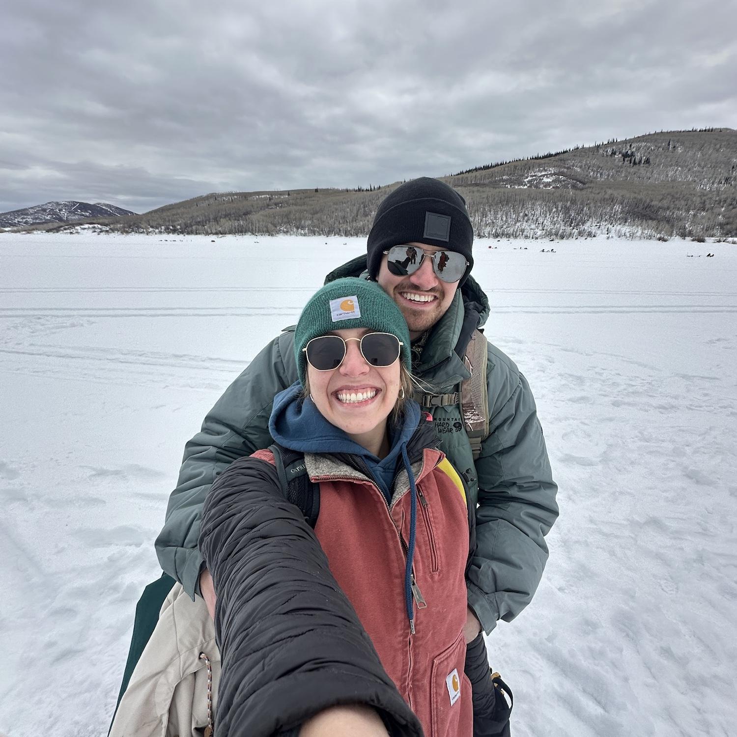 First Ice Fishing Trip, 2024