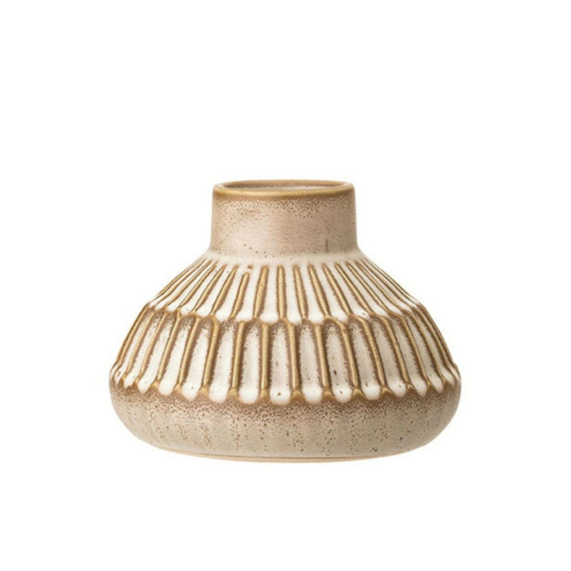 Cream Ceramic Vase