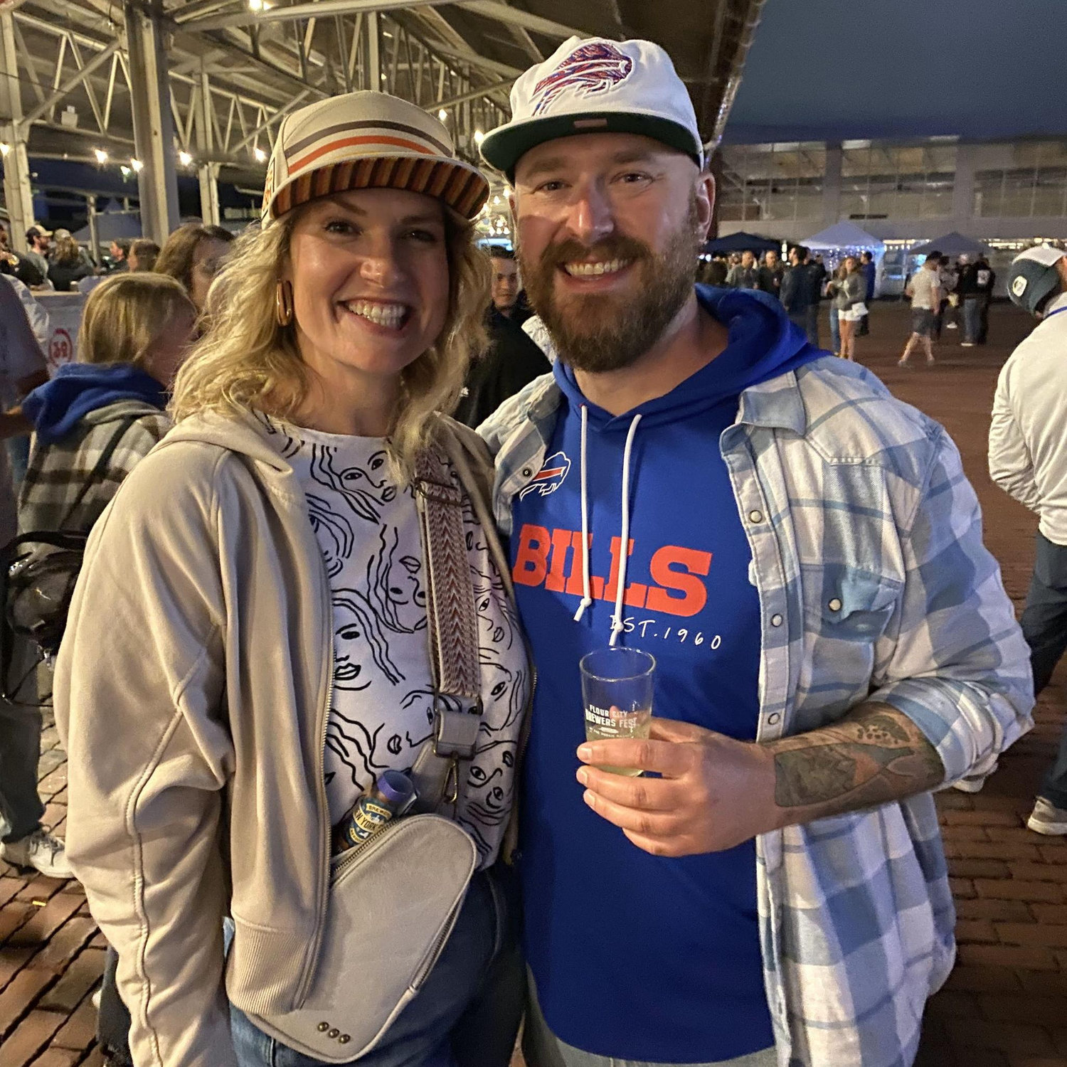 Good beer and Go Bills! Flour City Brewers Fest.