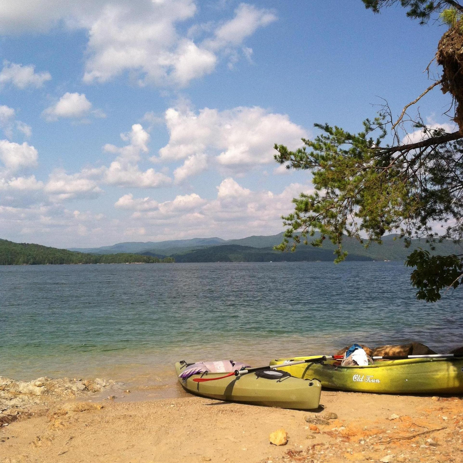 Sept. 2015- Kayaking Lake Jocassee! SC