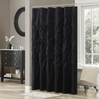 Laurel Tufted Semi-Sheer Shower Curtain