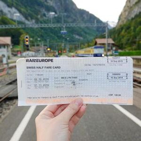 Swiss Half Fare Card