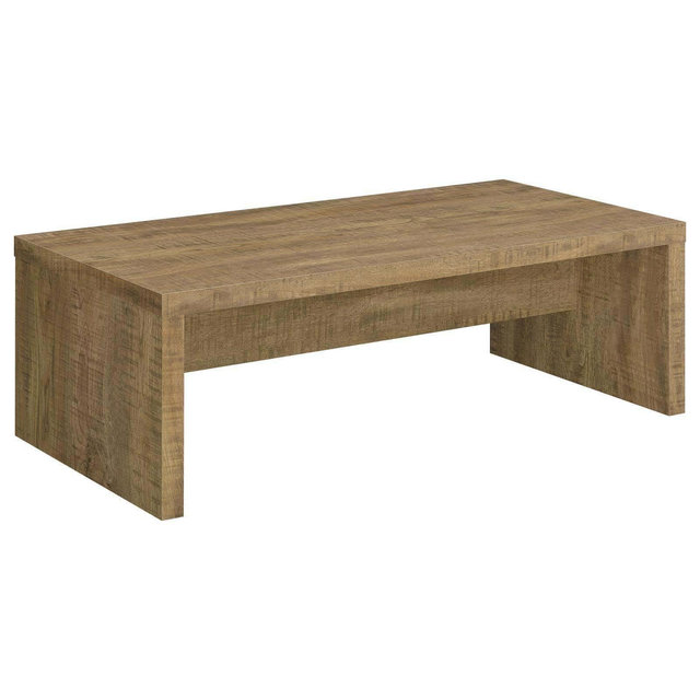 Coaster Lynette Farmhouse Rectangular Wood Coffee Table Mango
