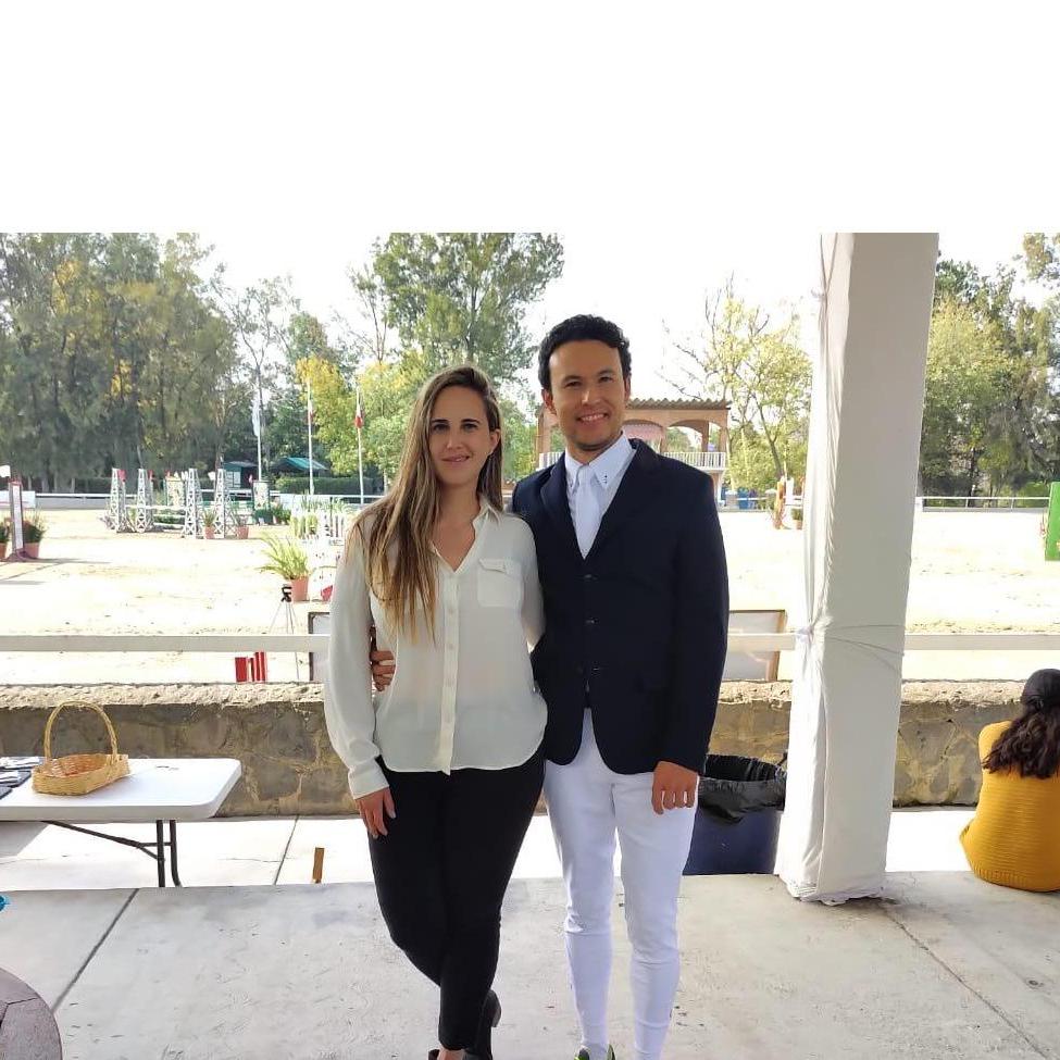 One of our first dates and I (Rodrigo) was so nervous that I got bit by my horse Ranger