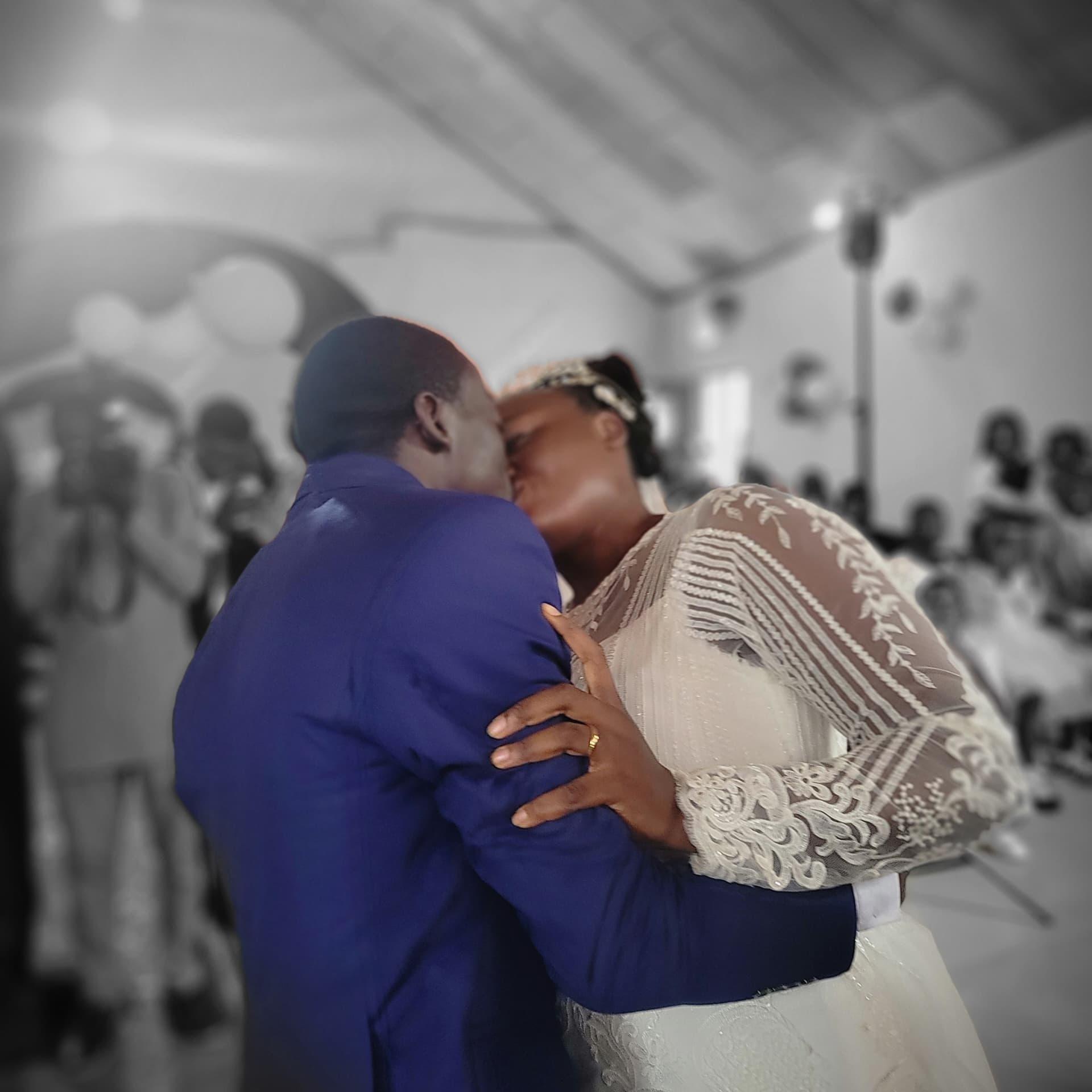 You may now kiss the bride