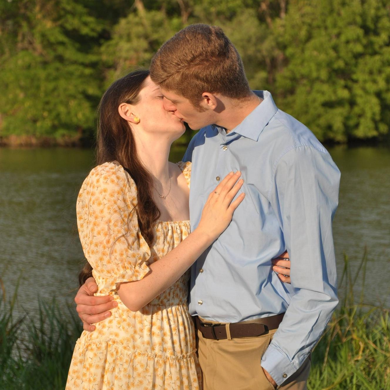August 2024 - Engagement photos with Nate's sister!