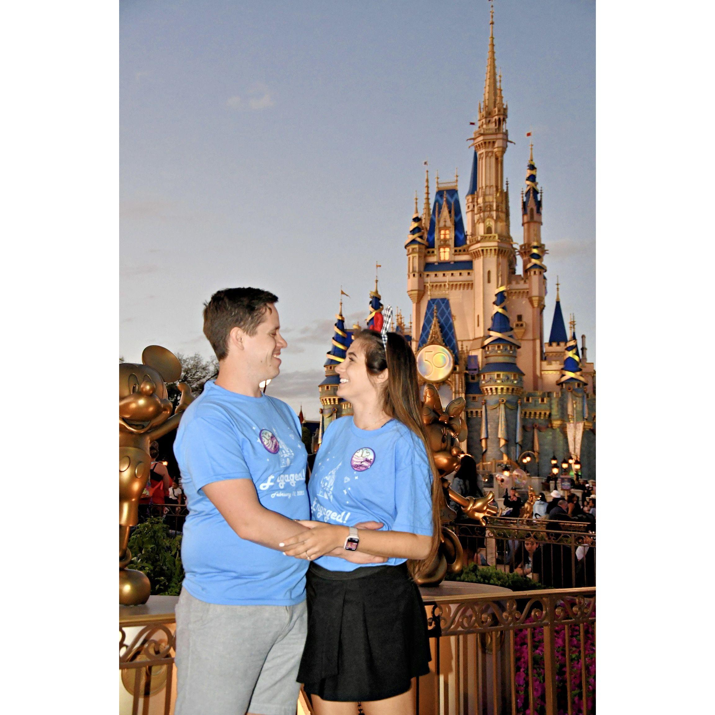 Disney World Engagement
