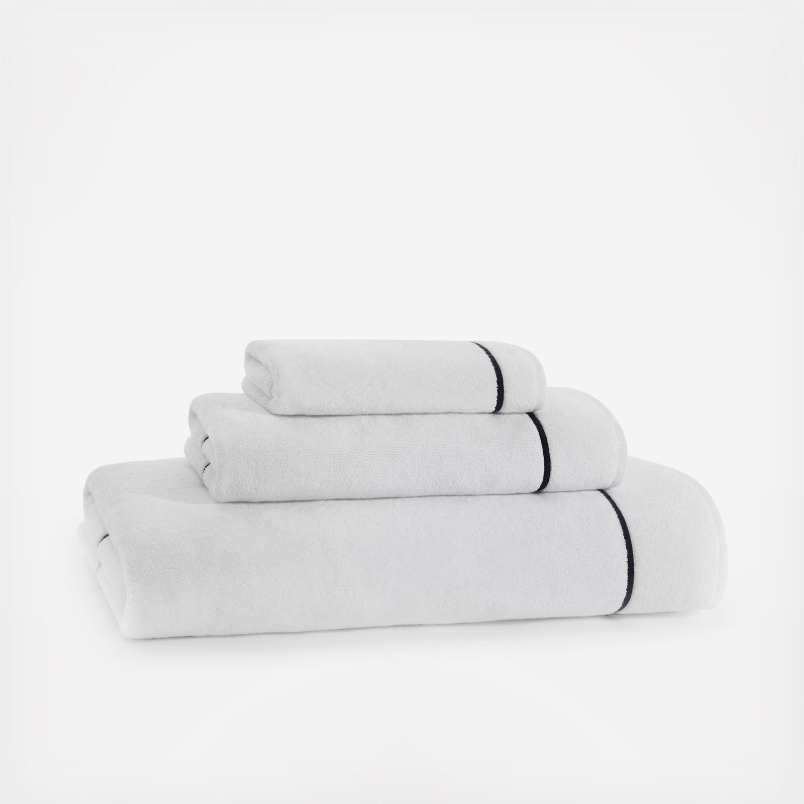 Kassatex Kyoto 6-Piece Towel Set - Dolphin Grey