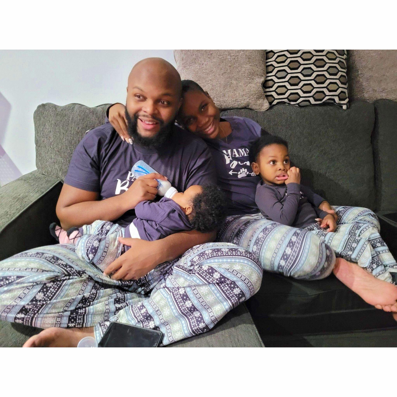 Our 1st Christmas as a complete family