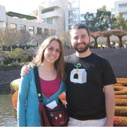 Caroline visiting Alex in LA 2009