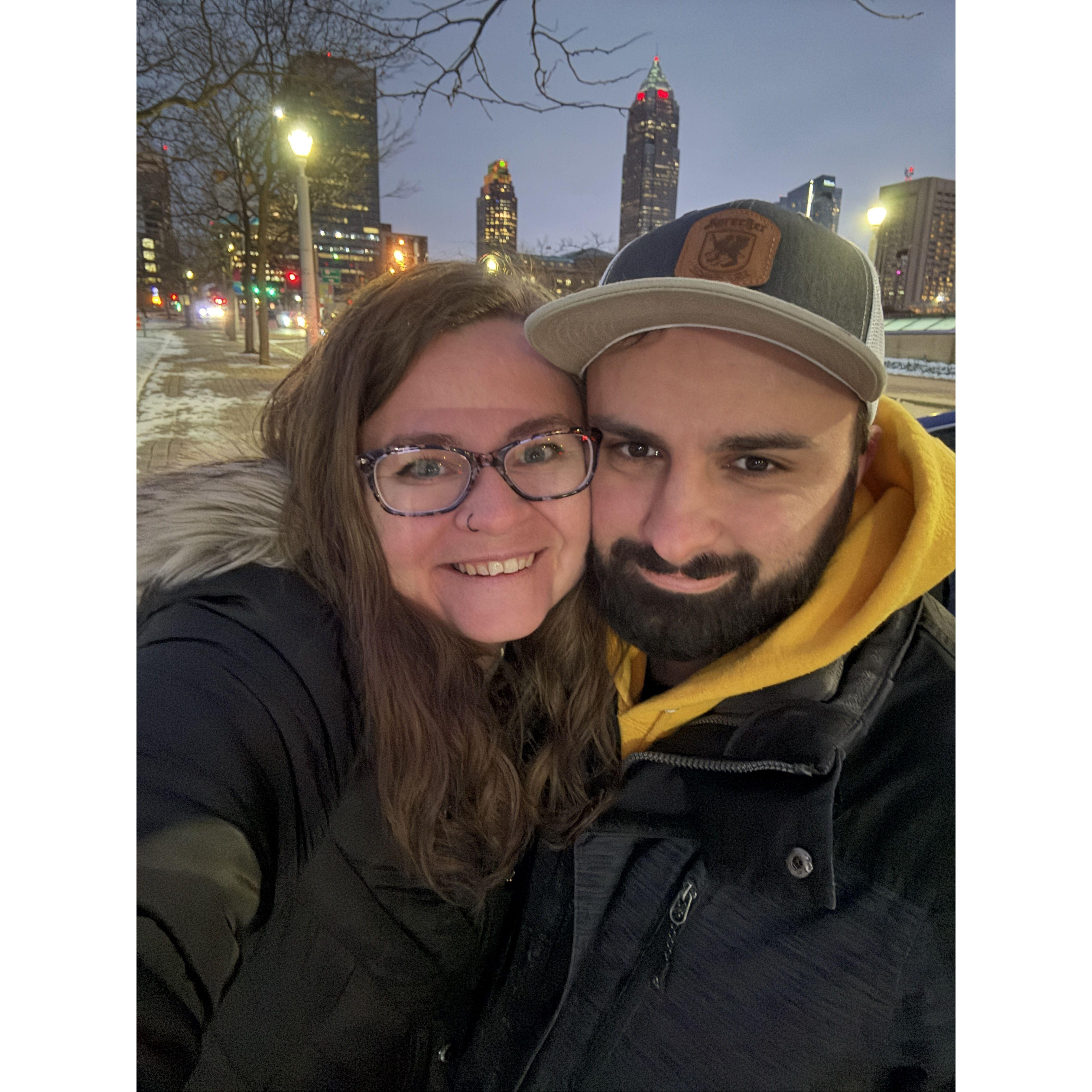 Here's to traveling the world together! (Cleveland, OH)
