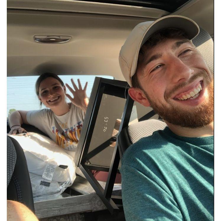 We moved in together in July 2021!