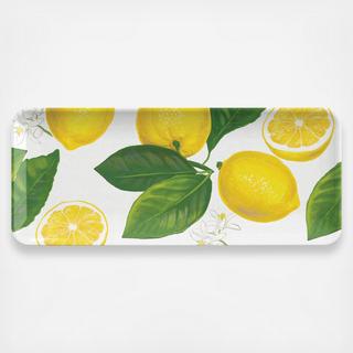 Lemon Fresh Melamine Appetizer Tray