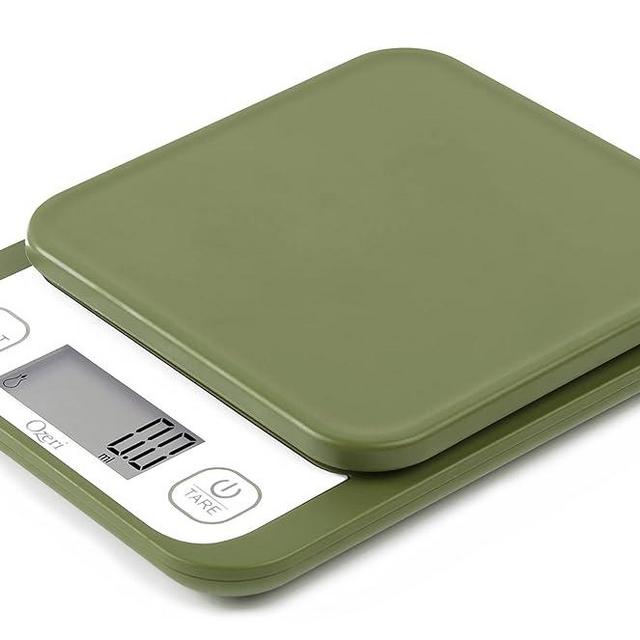 Ozeri Garden and Kitchen Scale II, with 0.1 g (0.005 oz) 420 Variable Graduation Technology