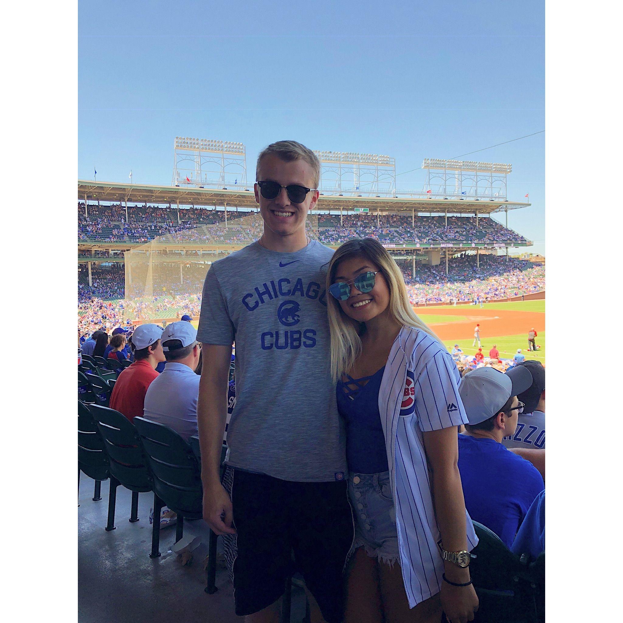 Our first date at Wrigley - 07.18.2018
