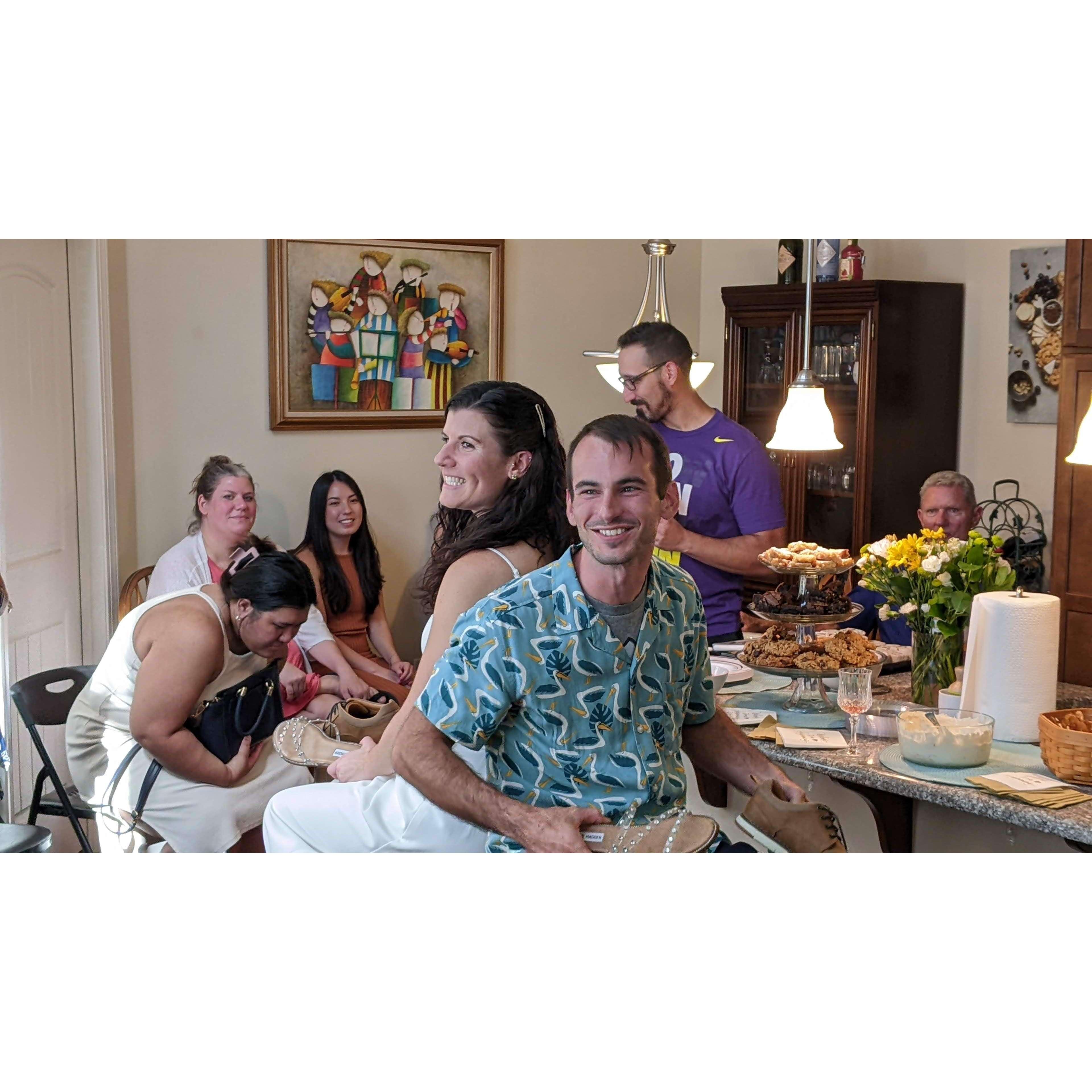 Our wedding shower!