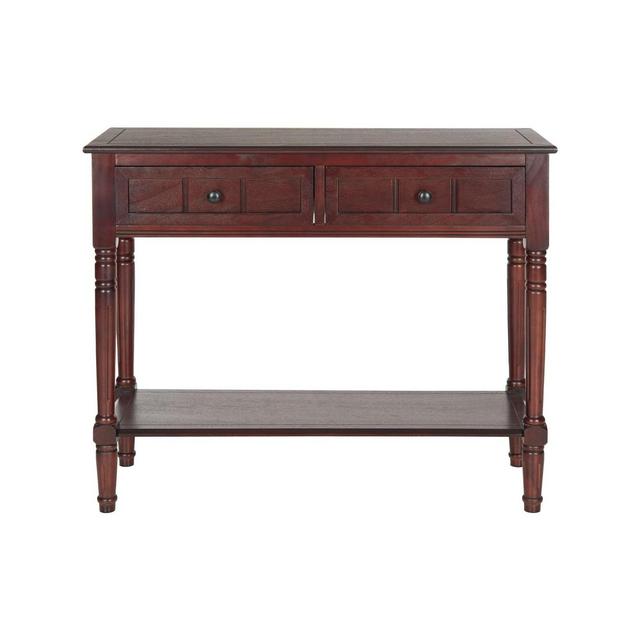 Samantha Console Table - Dark Cherry - Safavieh