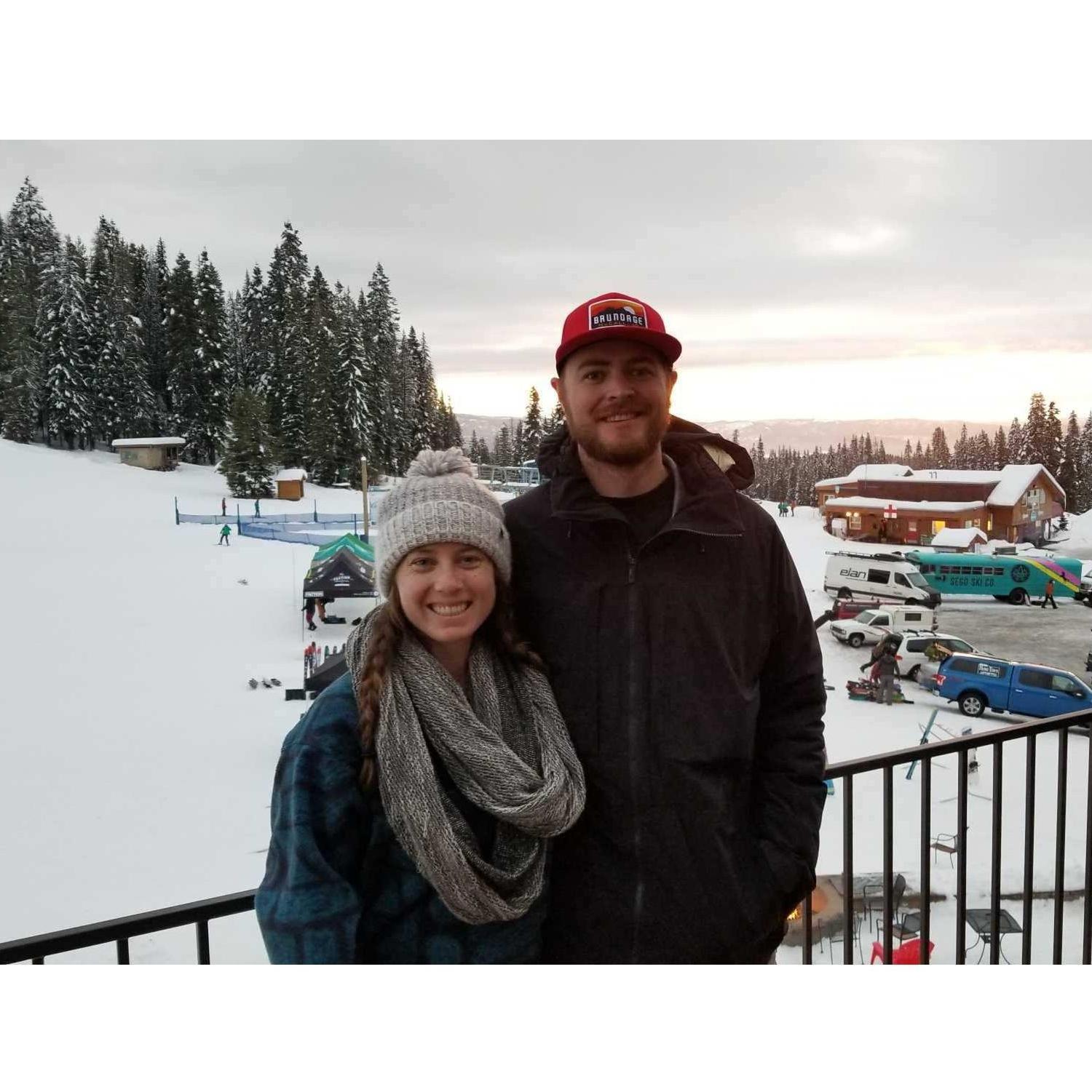 One of our countless trips to Brundage!