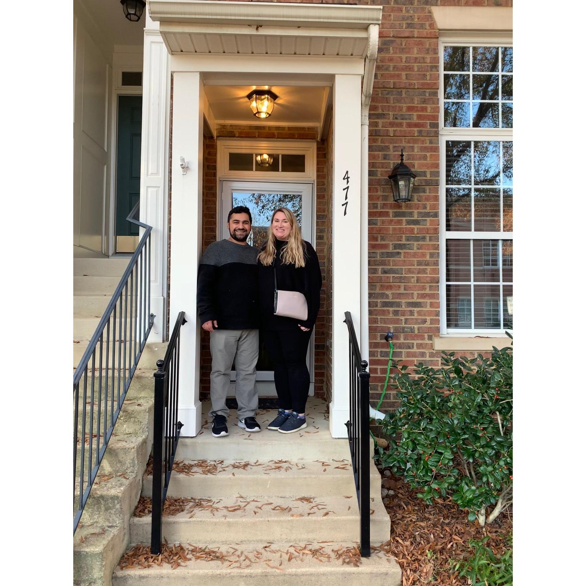 Move in day to our first house!