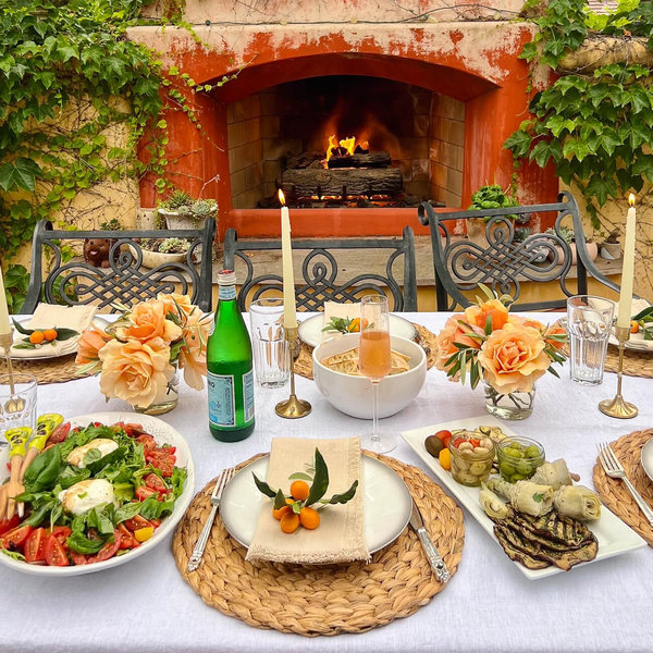 Dinner on honeymoon