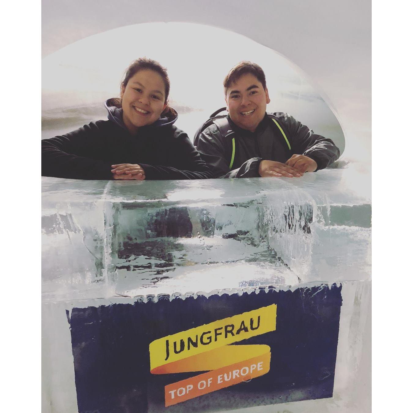 First vacation abroad together (Switzerland)