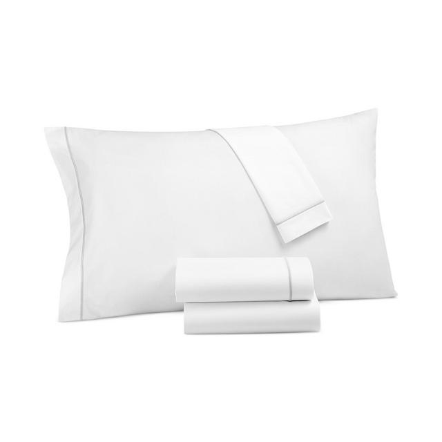 Hotel Collection Italian Percale Cotton 4-Pc. Sheet Set, Queen, Created for Macy's