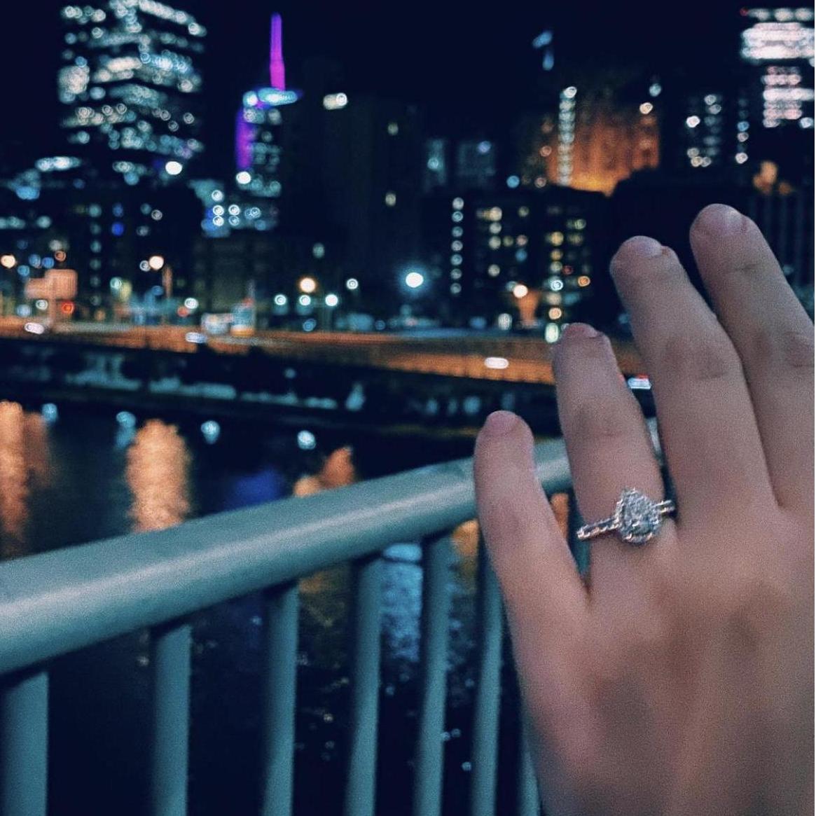 Shawn proposed on 10/15/19 in Pittsburgh, PA. We had a nice day at Station Square and had a lovely dinner at the Grand Concourse restaurant.