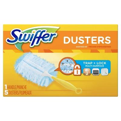 Swiffer 180 Dusters Starter Kit Unscented - 5ct