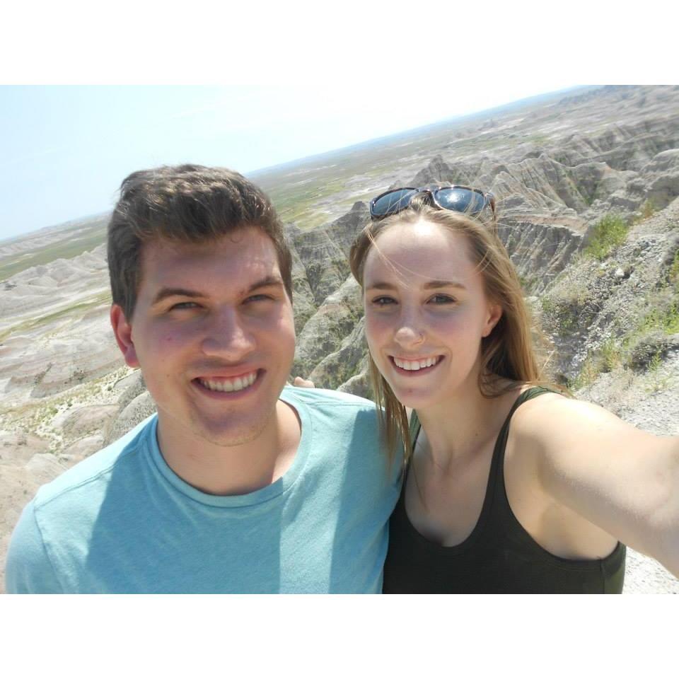 Road trip through the bad lands