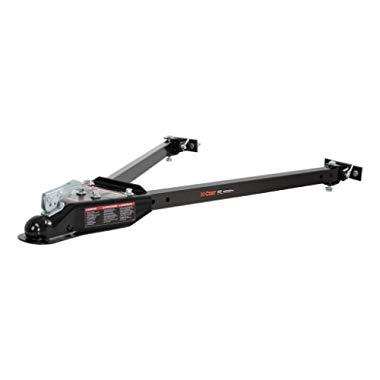 CURT 19745 Adjustable Car RV Tow Bars for Flat or Dinghy Towing 5,000 lbs., 2-Inch Coupler