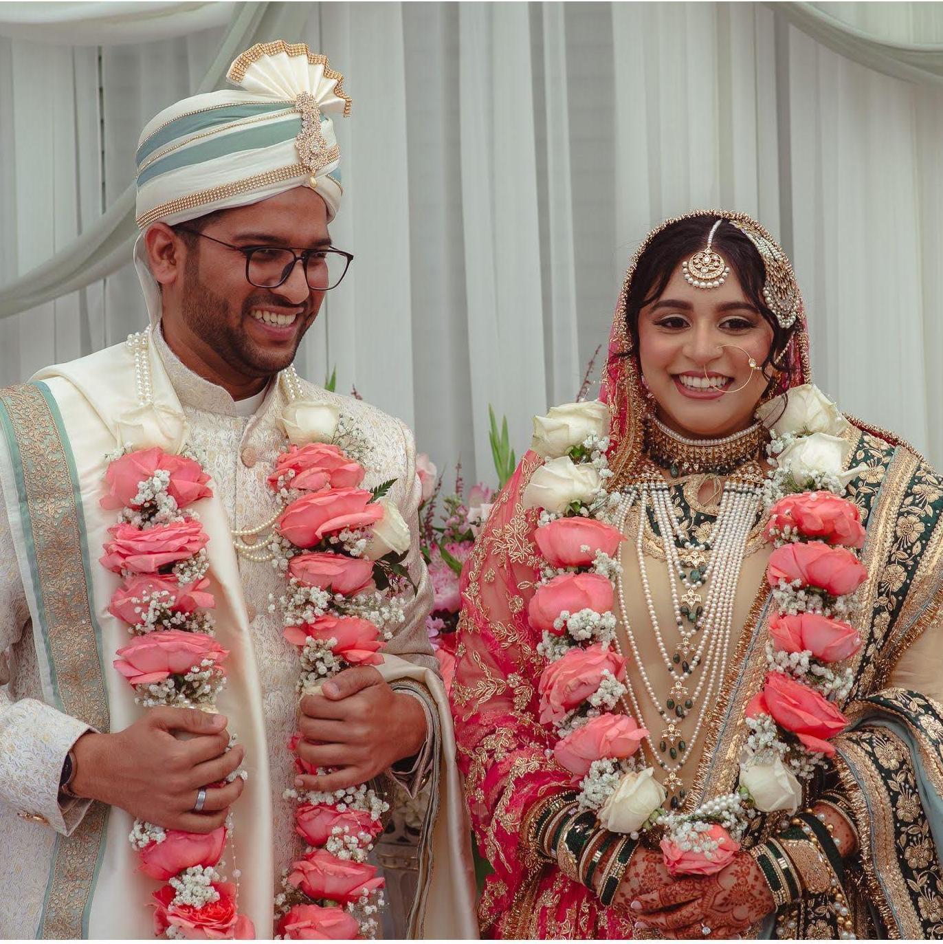 Moments after our Nikkah ceremony.