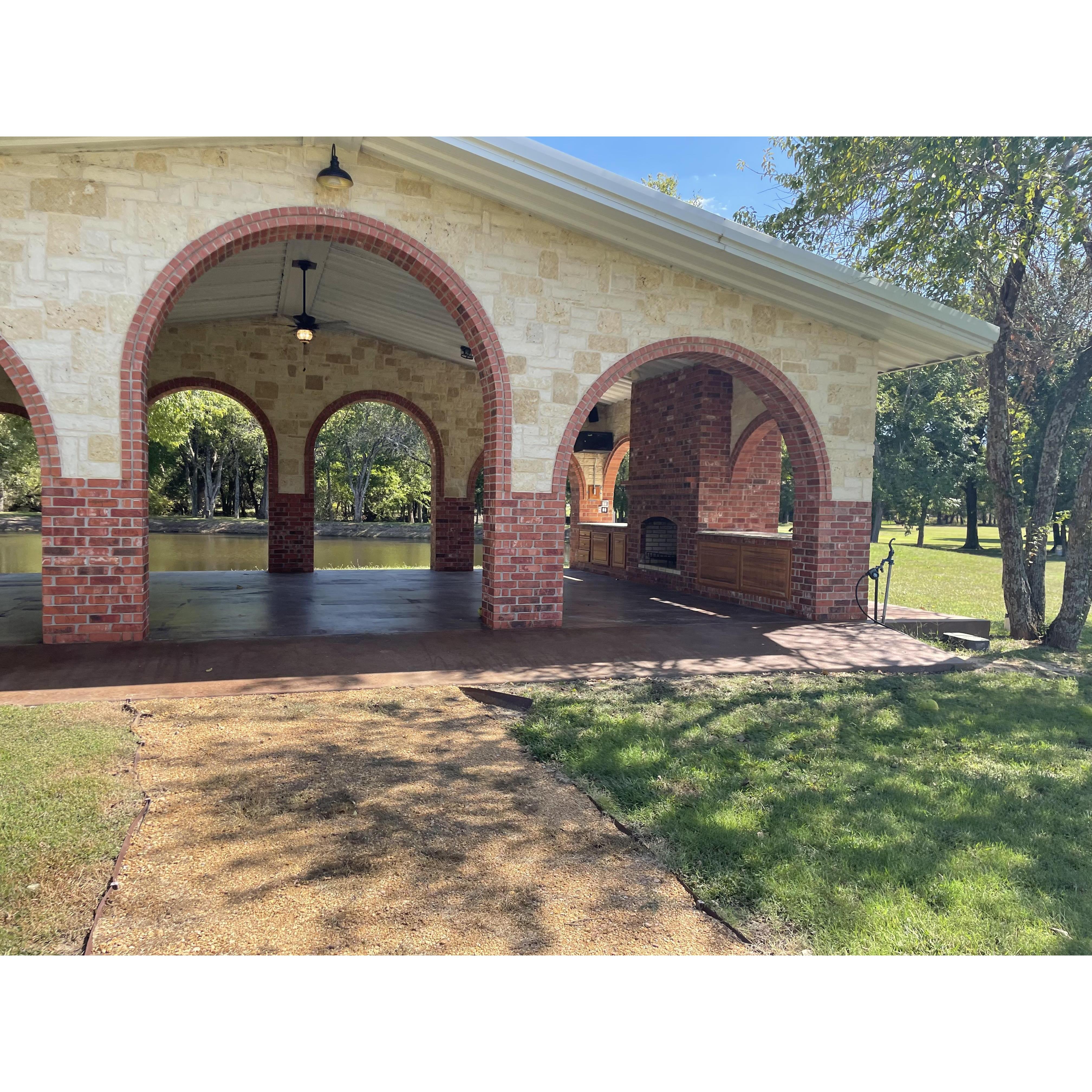 Gazebo for Rehearsal Dinner