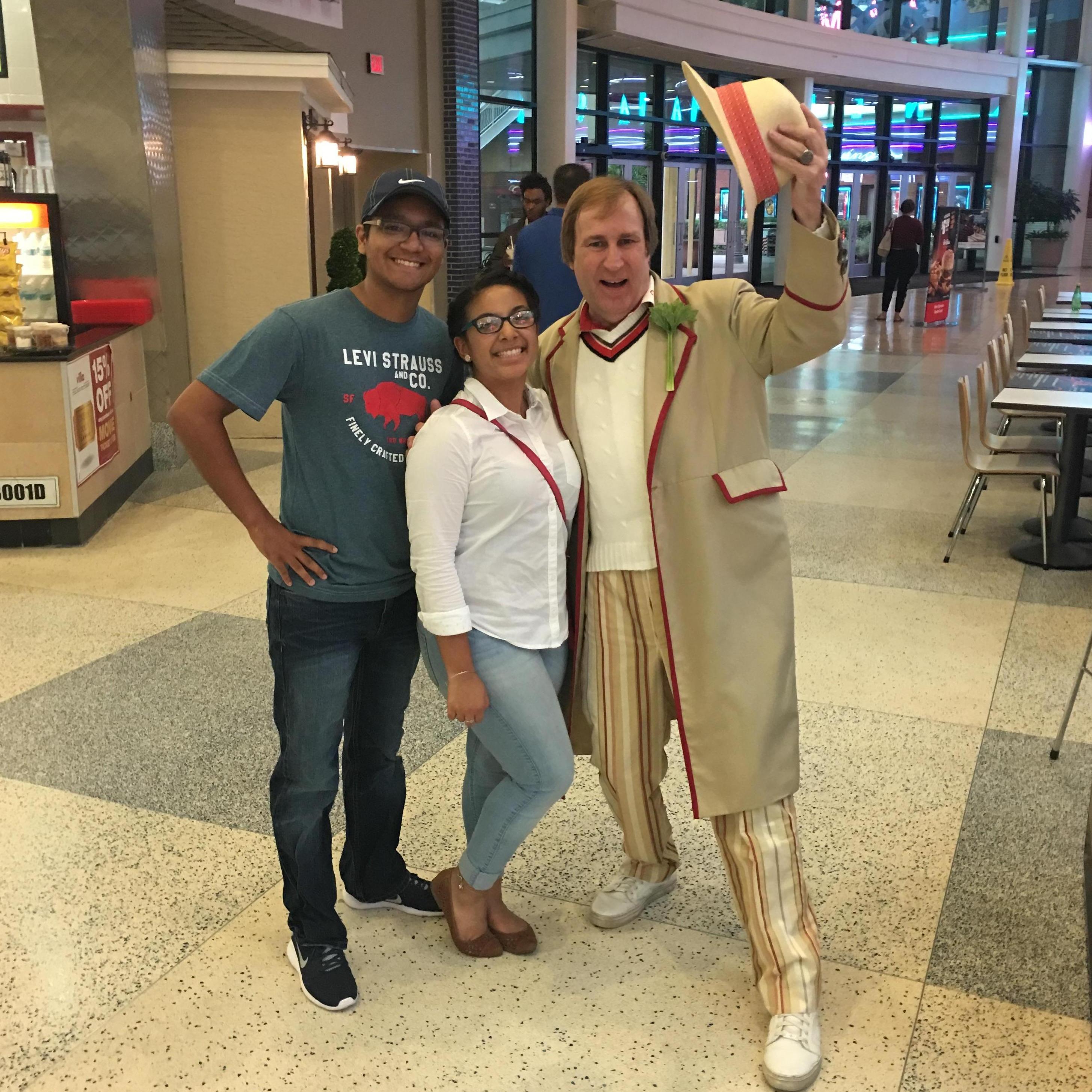 Indira's favorite show being screened at Citrus Park Mall.
