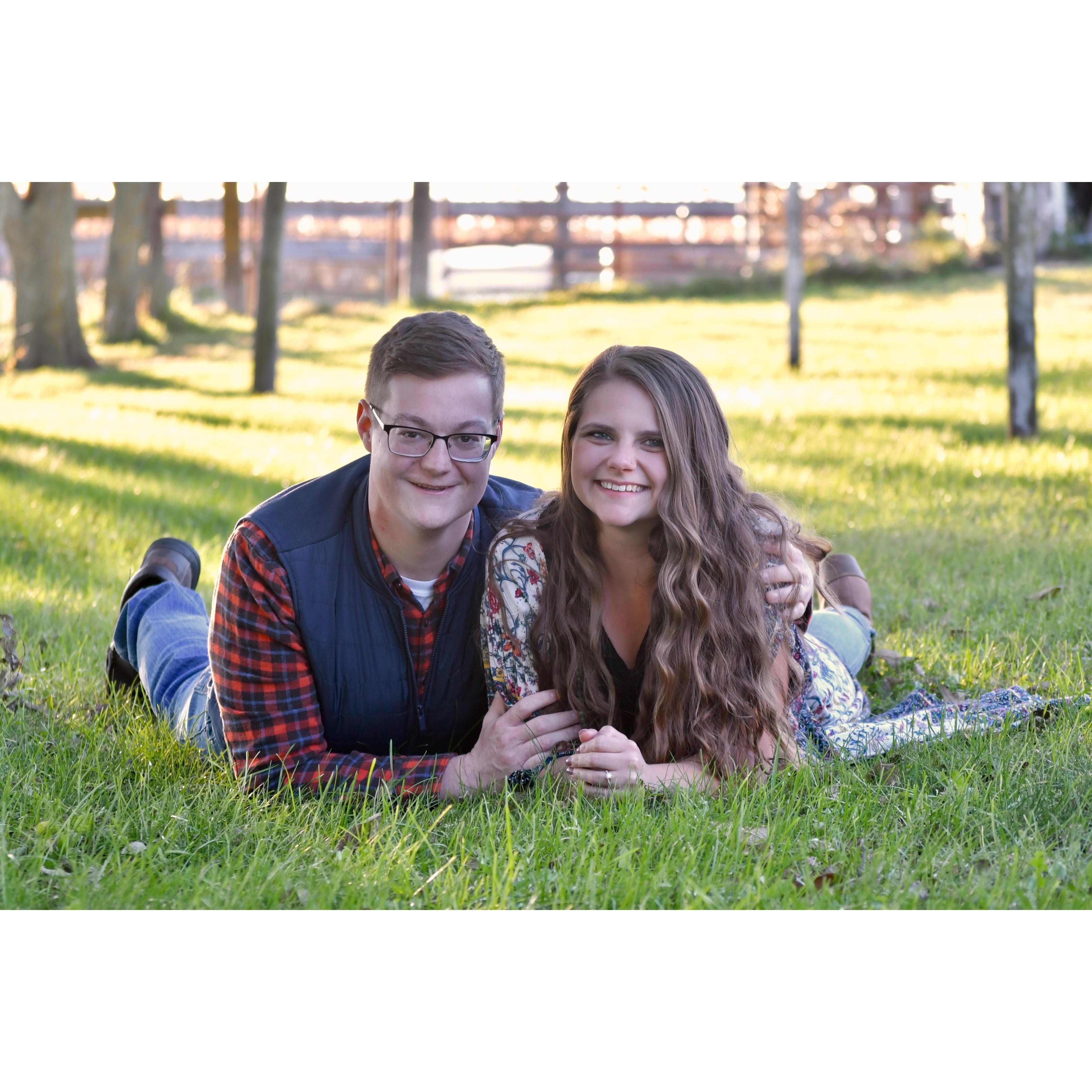 Look at us now! Our love has only grown for each other over the past three years.