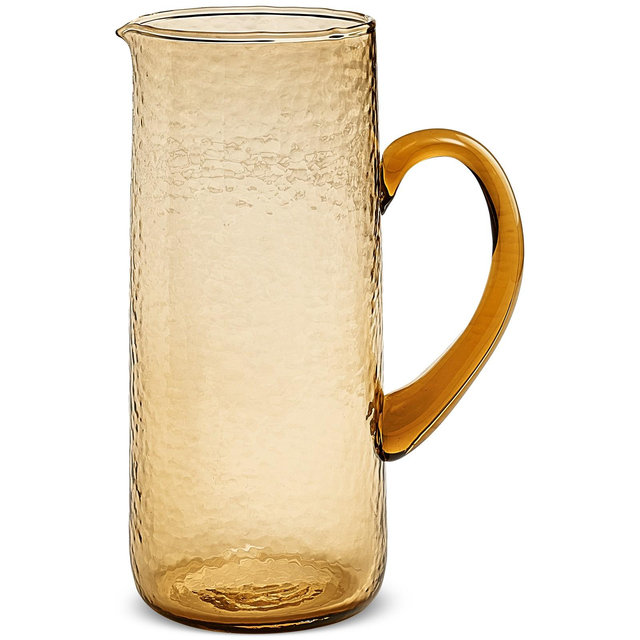 Oake Amber Textured Pitcher, Exclusively at Macy's