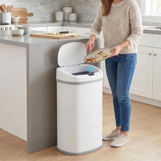 SensorCan Oval Kitchen Trash Can