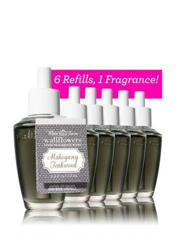Bath & Body Works MAHOGANY TEAKWOOD 6-Pack Wallflowers Refill