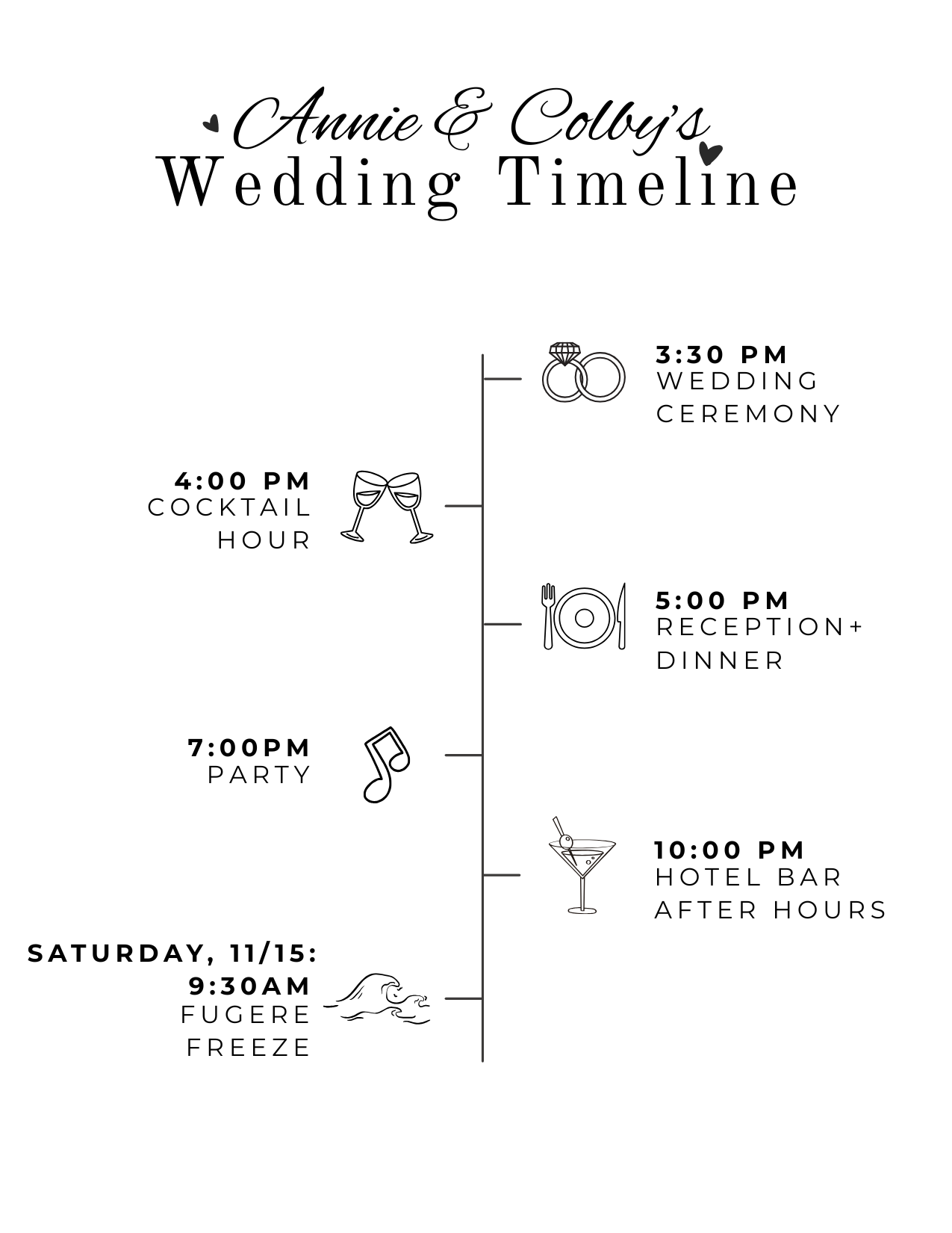 The Wedding Website of Annie Underhill and Colby Fugere
