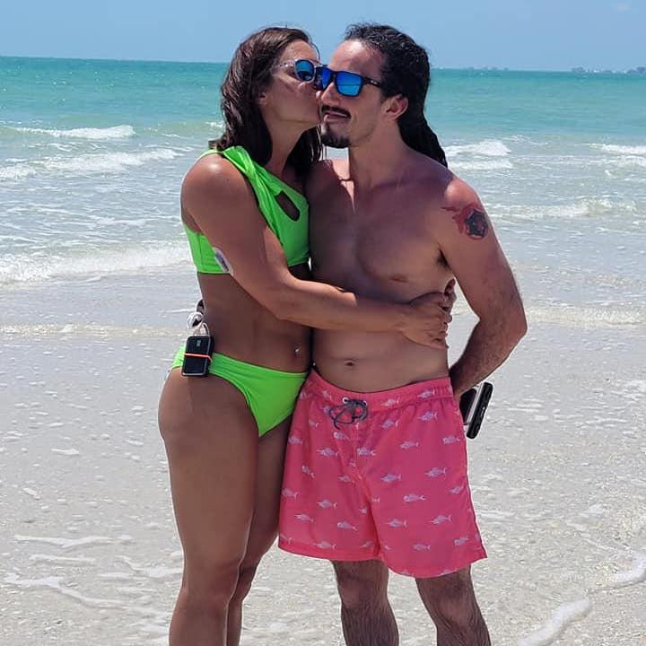 2021: Fort Myers Beach. Vacation with Wally, Michele, Noah, and Uncle Brent.