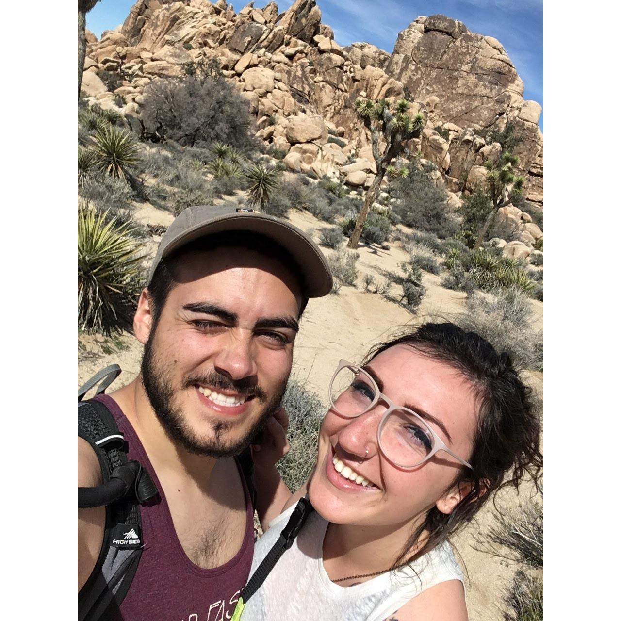 spring break 2017 camping in joshua tree!