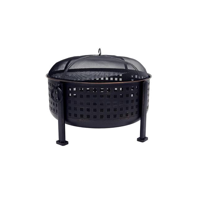 Pleasant Hearth Langston 30" Deep Bowl Fire Pit